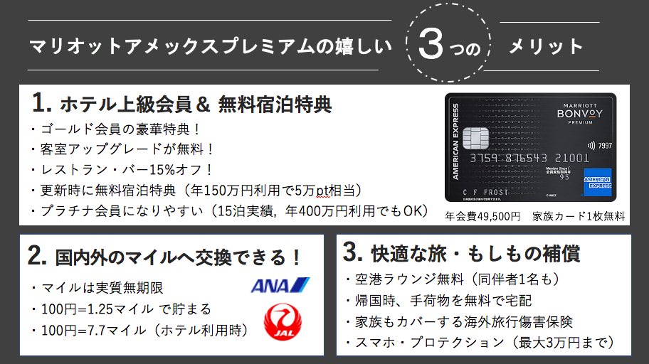 3重お得な紹介！マリオットアメックス最大10.5万ポイントの紹介